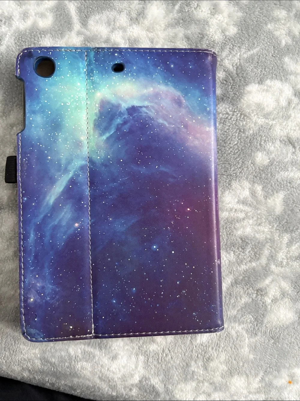 Galaxy Print Tablet Case - Purple/Pink